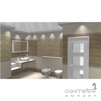 Настінна плитка декор Ceramika Color Fancy Beige 25x75