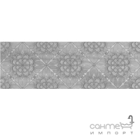 Настенная плитка декор Ceramika Color Fancy Grey 25x75