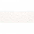 Настенная плитка декор Ceramika Color Arena Hexagon White Glossy 25x75