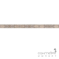 Настенная плитка бордюр Ceramika Color Fancy Beige 4,8x75