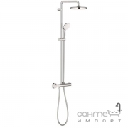 Душова система зовнішнього монтажу з термостатом Grohe BauClassic 210 26699000 хром