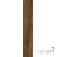 Підлоговий керамограніт Polcolorit Wood Traverkheart Brown 15х90