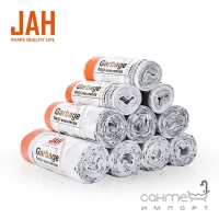 Пакети для сміття до 15л із затяжками JAH 6303 45x50 20 шт. в упаковці