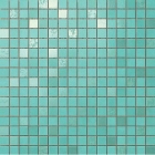 Настінна мозаїка 30,5x30,5 Atlas Concorde Dwell Mosaico Q Turquoise Бірюзова