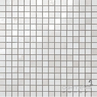 Настінна мозаїка 30,5x30,5 Atlas Concorde Dwell Mosaico Q Off White Біла з кремовим відтінком