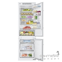 Вбудований холодильник з нижньою морозильною камерою Samsung BRB 260087 WWUA