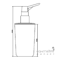 Дозатор для кухонної мийки McAlpine HC21-CP хром