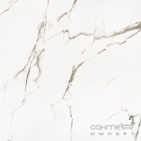 Керамограніт під мармур 60х60 Megagres Carrara Білий 6B6023