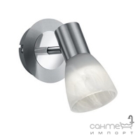 Настенный LED-светильник Trio Levisto 871010107 матовый никель/стекло алебастр