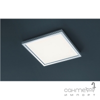 Потолочный LED-светильник Trio Lucas 659512405 алюминий браш/белый