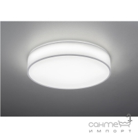 Потолочный LED-светильник с дистанционным управлением Trio Lugano 621914001 белая ткань