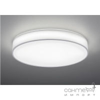 Потолочный LED-светильник с дистанционным управлением Trio Lugano 621915501 белая ткань