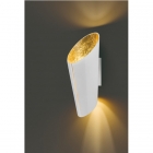 Настенный светильник Trio Madeira 210200101 белое стекло/золото