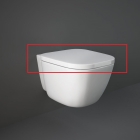 Кришка для унітазу Rak Ceramics One ONSC00004/N Slim Soft Close біла