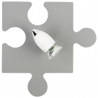 Спот для детской комнаты Nowodvorski Puzzle 9730 серый/белый