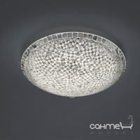 Стельовий LED-світильник Trio Mosaique 673012489 скло мозаїка срібло