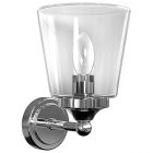 Настенный светильник для ванной комнаты Nowodvorski Bali 9353 хром/прозрачное стекло