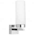 Настінний світильник для ванної кімнати Nowodvorski Celtic 3346 хром/біле скло
