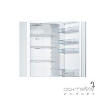 Окремий двокамерний холодильник з нижньою морозильною камерою Bosch KGN39UW316 білий
