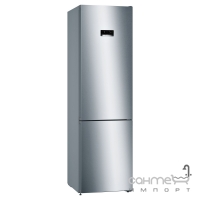 Окремий двокамерний холодильник із нижньою морозильною камерою Bosch KGN39XI326 сріблястий