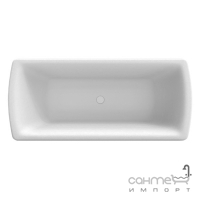 Окремостояча ванна з литого каменю Balteco Epoque 170 біла всередині/кольорова зовні