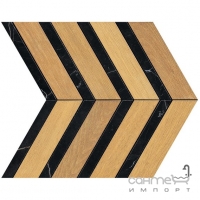 Мозаика под дерева - шеврон 28,7x29,4 Atlas Concorde Heartwood Chevron Malt Бежевая