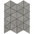 Керамограніт мозаїка-трикутники 28,5x33 Atlas Concorde Klif Triangles Grey Темно-Сірий