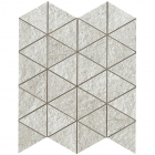 Керамограніт мозаїка-трикутники 28,5x33 Atlas Concorde Klif Triangles White Світло-Сірий