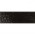 Настенная плитка декор Azteca Unik R90 Bubbles Black Glossy 30x90
