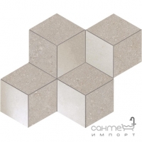 Мозаика из шестиугольников 30x35 Atlas Concorde Kone Mosaico Esagono Silver Светло-Серая