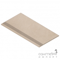 Ступень с насечками 30x60 Atlas Concorde Kone Gradino Beige Бежевая