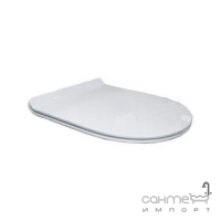 Сидіння з кришкою для унітазу Flaminia App QKCW05 Latte Soft Close молочно-білий матовий