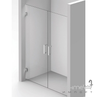 Душевая дверь в нишу Balteco Concept11 180x200 хром/прозрачное стекло