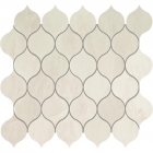 Декоративная мозаика для стен 27,2x29,7 Atlas Concorde Marvel Edge Drop Mosaic Imperial White Белая