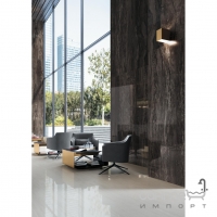 Крупноформатный керамогранит полированный 120x278 Atlas Concorde Marvel Edge Lappato Absolute Brown Коричневый