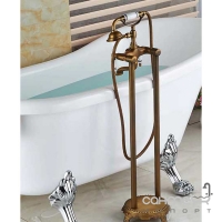 Змішувач для ванни для підлоги Art Design Y03-C11 бронза/кераміка