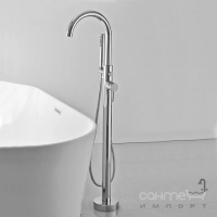 Смеситель для ванны напольный Art Design Y02 хром