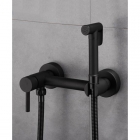 Гигиенический душ со смесителем Art Design 4556BL матовый черный