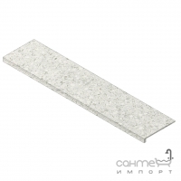 Ступень фронтальная полированная 33x150 Atlas Concorde Marvel Gems Terrazzo Scalino Lappato White Белая