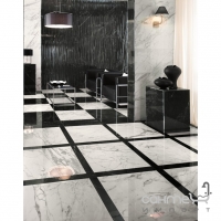 Керамогранит полированный 30x60 Atlas Concorde Marvel Pro Lappato Noir St.Laurent Черный 