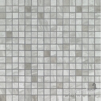 Мозаика керамическая 30,5x30,5 Atlas Concorde Marvel Stone Mosaic Q Bardiglio Grey Серая