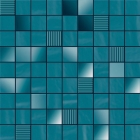Плитка настенная мозаика Ibero Mosaico Perlage Turquoise 31.6x31.6