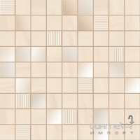 Плитка настенная мозаика Ibero Mosaico Perlage Vanilla 31.6x31.6