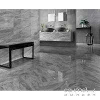 Керамогранит полированный 75x150 Atlas Concorde Marvel Stone Lappato Cream Prestige Светло-Бежевый