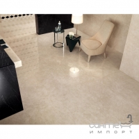 Керамогранит полированный 75x150 Atlas Concorde Marvel Stone Lappato Cream Prestige Светло-Бежевый