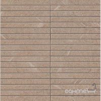 Мозаїка зі смужок 30x30 Atlas Concorde Mosaico Bacchetta Matt Desert Beige Бежева