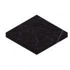 Ступень угловая, правая 33x33 Atlas Concorde Marvel Stone Scalino Angolare Dx Nero Marquina Черная