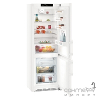Двокамерний холодильник із системою NoFrost Liebherr CN 5735 білий