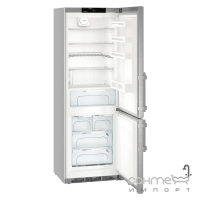 Двокамерний холодильник із системою NoFrost Liebherr CNef 5745 Comfort сріблястий