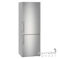 Двокамерний холодильник із системою NoFrost Liebherr CNef 5745 Comfort сріблястий